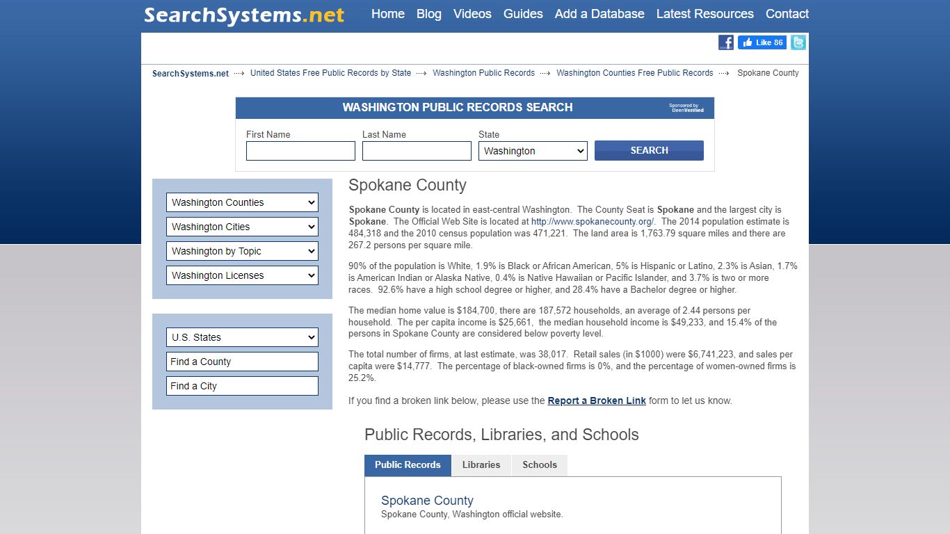 Spokane County Criminal and Public Records